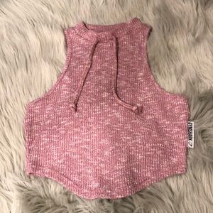 Gymshark Slounge Top - Red Marl